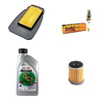 Genérico - Kit Mantencion Yamaha R15 V3 - V4 Castrol + Filtros + Bujia