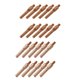 thumbnail image 4 of Boquilla de contacto de soldadura de soldadura de gas de cobre rojo de 10 pcs. 0.8mm + 1.0mm, 4 of 6