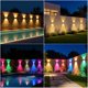 thumbnail image 2 of Luces Solares para Cercas NIORSUN Paquete de 12 RGB Impermeables LED, 2 of 7