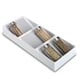 thumbnail image 1 of Organizador de especias Smart Design 39 × 15 × 5 cm Blanco/Gris, 1 of 7