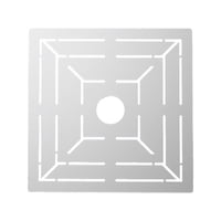 Ioensy - Regla De Drenaje De Piso, Regla Arquitectónica De Alta Resistencia Para Cortes Precisos De Azulejos De 30 Cm X 30 Cm