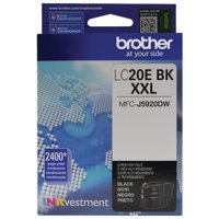 Cartucho De Tinta Brother Lc20Ebk De Alto Rendimiento Negro