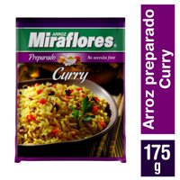 Arroz Preparado Curry Bolsa 210 G Miraflores