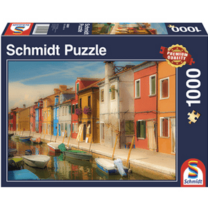 Schmidt - Puzzle 1.000 Piezas Casas En Isla De Burano