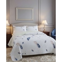 Imac Hogar - Cubrecama Quilt Con Sherpa 2 Plaza 230 Cm X 250 Cm