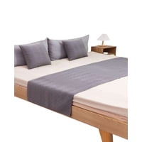 Imac Hogar - Piecera Sin Fundas Elegante Gris