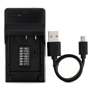 Genérico - Cargador Usb Np-Bg1 Sony Dsc-H3 H90 Hx5V Hx30V N1 T100 W30