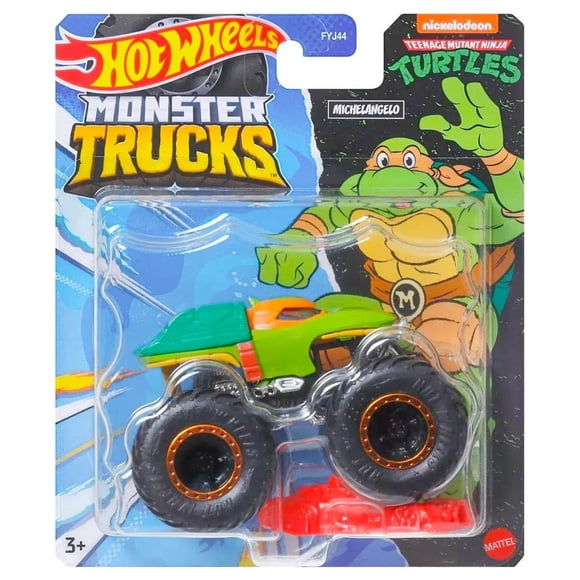 Tortuga Ninja Mutante Adolescente de Toy Hot Wheels Monster Trucks