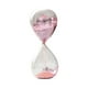 thumbnail image 2 of Reloj De Arena Con Purpurina, Temporizador De Cristal, Reloj De Arena Para Decoración Del Hogar, Oficina, Color Rosa, 2 of 3