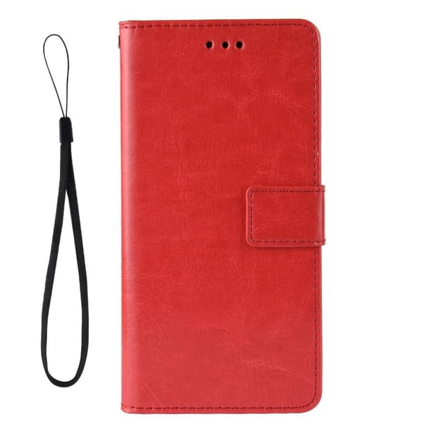 Funda tipo libro para OPPO Reno 8 Lite 5G, cartera todo‑en‑uno, funda multifuncional con tarjetero y correa de muñeca desmontable