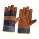 thumbnail image 4 of Guantes De Trabajo De Soldadura Guantes De Protección Resistentes Al Fuego Para Soldadura Marrón, 4 of 5