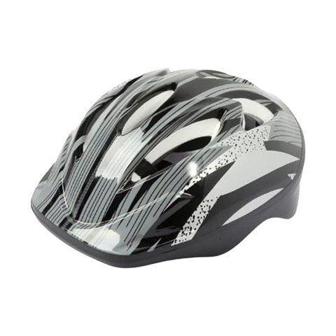 Magideal - Casco De Bicicleta Para Niños, Casco De Equilibrio Para Vehículo, Casco De Ciclismo Transpirable Para Niños Gris Negro