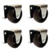 thumbnail image 1 of Juego de 4 cañas Casters American Bolt & Screw, perfil bajo, 5 cm, 1 of 1
