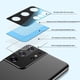 thumbnail image 5 of Paquete de 2 protectores de lente de cámara compatibles con Samsung Galaxy S21 Ultra de 6,8 pulgadas, compatible con desbloqueo por huella dactilar, fácil instalación y sin burbujas., 5 of 8