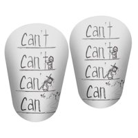 Magideal - 2 Espinilleras De Fútbol Con Funda Para Pantorrilla, Amortiguadoras, Para Entrenamiento De Fútbol, Protección Para Espinillas Para Partidos De Fútbo Xs