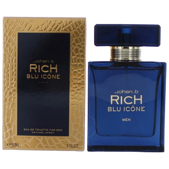 Eau de Toilette Geparlys Rich Blu Icone 90 ml EDT Hombre