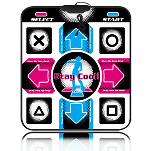 Crusec - Tapete De Baile Para Juegos Pc Usb 11 Botones 90X80Cm