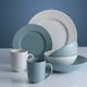 thumbnail image 2 of Plato Linear Pasta Blanco 23 cms, 2 of 2