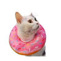 Genérico - Collar Dona Para Mascotas Anti-Lamido Talla S Rosa S