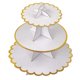 thumbnail image 3 of 3 Niveles Cupcake Stand Cake Postre Tower Rack Fiesta De Cumplea?os Golosinas Blanco, 3 of 5