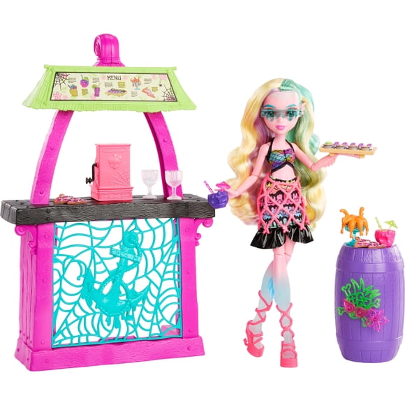 Set de juego Monster High Lagoona Blue Scare-Adise Island
