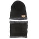thumbnail image 1 of Stylish Winter Knitted Hat and Scarf Set for Street Style Fashion, 1 of 5
