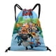 thumbnail image 1 of La Hora de Timmy Mochila de Cuerdas para Deportes y Gimnasio, Bolsa de Cuerdas Resistente al Agua, Bolsa Cinch, 30×40cm, 1 of 6