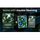 thumbnail image 4 of Fundas para cartas Realm Guard 100 unidades, mate texturizado, blanco y azul, 4 of 5