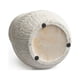 thumbnail image 3 of Maceta Santorini Alto Rayas Blanco BVS, 3 of 3