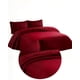 thumbnail image 2 of Cubrecama 1 5 Plaza Con Detalles De Pompones Color Rojo, 2 of 4