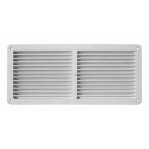 Celosía Ventilación Pvc C/Pestaña 30X13,5 Cm Blanco 10U Dvp