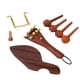 thumbnail image 4 of Juego De Piezas De Violín De Palisandro 4/4, Clavijas De Afinación Para Barbilla, Afinadores De Cordal, Clavija Final, 4 of 5