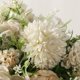thumbnail image 2 of Peonías JARELING de flores artificiales en jarrón con ramo de hortensias, 2 of 7