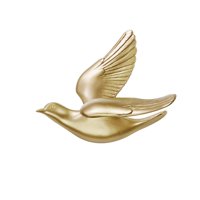 Bothyi - Pájaros Golondrinas Decoración Montada En La Pared Diy 3D Colgante Pájaros Decoración De Pared Para Jardín Estilo E