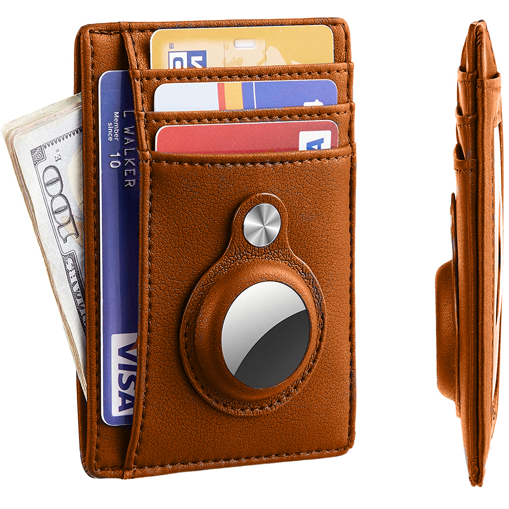 Genérico - Billetera Tarjetero Para Airtag Seguridad Rfid Café