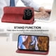 thumbnail image 4 of Funda Flip FOXDOCK para iPhone 17 Pro , Estilo Billetera con Diseño Rombo, Correa de Mano y Soporte, Uso Diario, 4 of 6