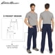 thumbnail image 2 of PANTALONES Eddie Bauer 38W x 30L Azul Marino Oscuro Active, 2 of 6