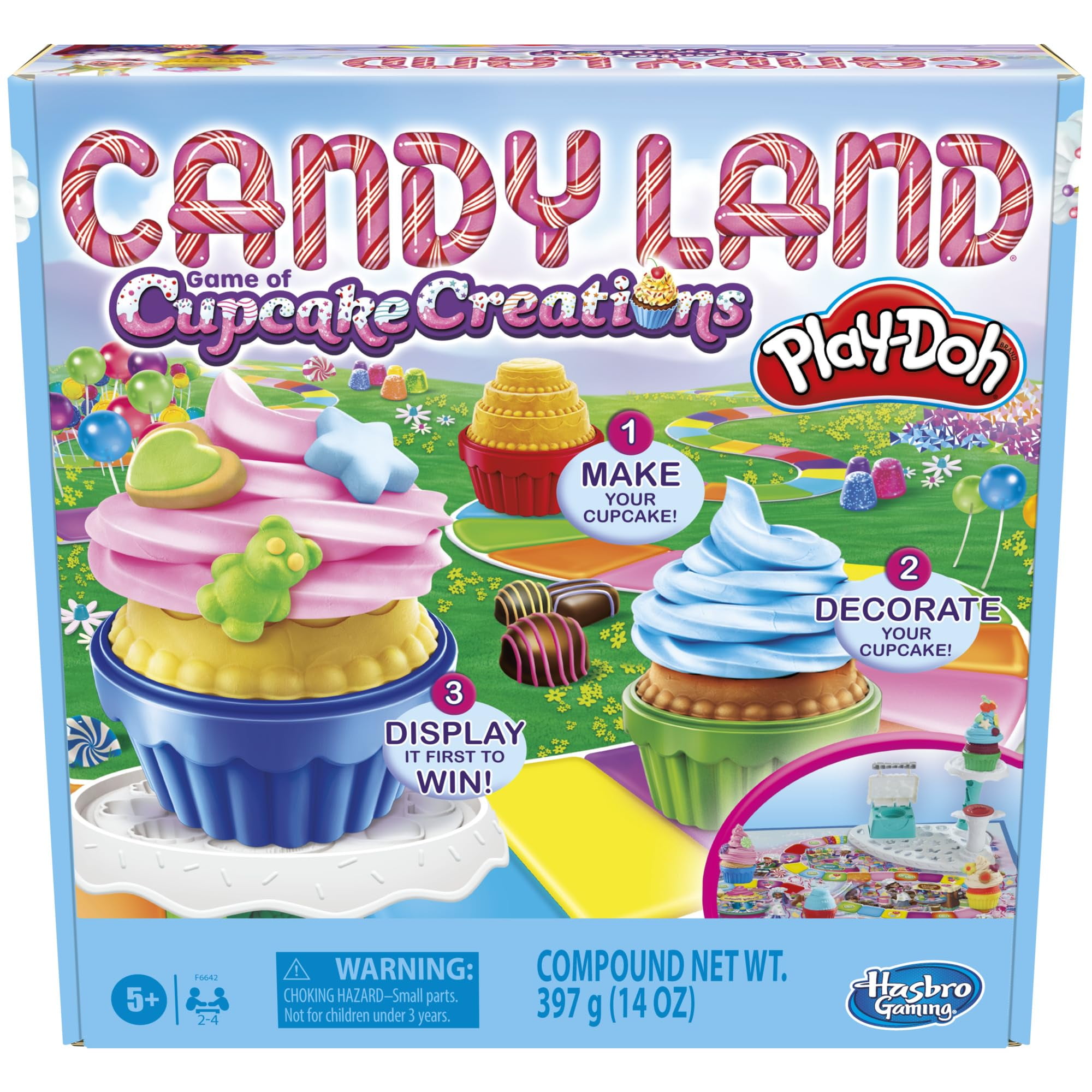 Juego De Mesa Hasbro Gaming Candy Land Cupcake Creations Kids