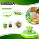 thumbnail image 3 of Set Vajilla Infantil Minecraft 5 Pcs Plato Vaso Cubiertos, 3 of 6