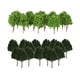 thumbnail image 1 of Modelo de plástico árboles N Scale Train Layout Wargame Scenery Diorama Green, 1 of 5