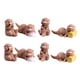 thumbnail image 2 of Figuras De Nutrias En Miniatura De 8 Piezas, Decoración Para Casa De Muñecas, Adorno Para Salpicadero, 2 of 5