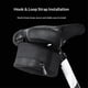 thumbnail image 3 of Bolsa de asiento delgada, sillones traseros de la bolsa de la bicicleta del sillón de la bolsa de las bicicletas bajo la bolsa de los asientos, para las bicicletas de carretera de montaña (0, 3 of 3