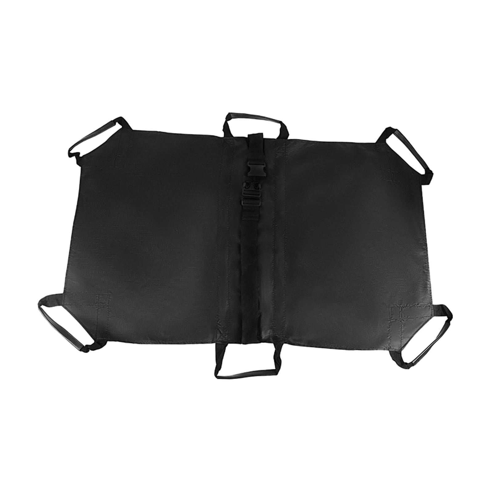 Magideal - Camilla De Transporte De Mascotas, Transportador De Animales, Arena Para Animales, Evacuación De Emergencias Y Accidentes. Negro