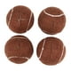 thumbnail image 1 of 4 Fundas Para Patas De Silla Con Apertura Cruzada Para Silla De Comedor, Pelotas De Tenis Para Sillas, Color Café, 1 of 3