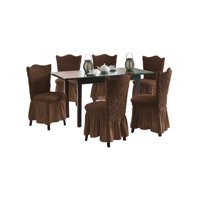 Genérico - Fundas Sillas Turcas - Pack De 6 Unds T4