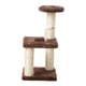 thumbnail image 1 of Estructura De Escalada Para Gatos Tablero Para Rascar Para Gatos árbol Para Gatos Juguete Base Cuadrada Marrón, 1 of 5