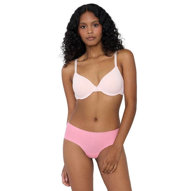 Pantaleta Mujer Cotton Color Coral Corona