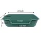 thumbnail image 5 of Caja de arena Blaucasa 61 cm × 51 cm verde (paquete de 2), 5 of 8