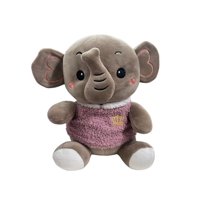Oem - Peluche De Elefante Suave Y Divertido Con Vestido