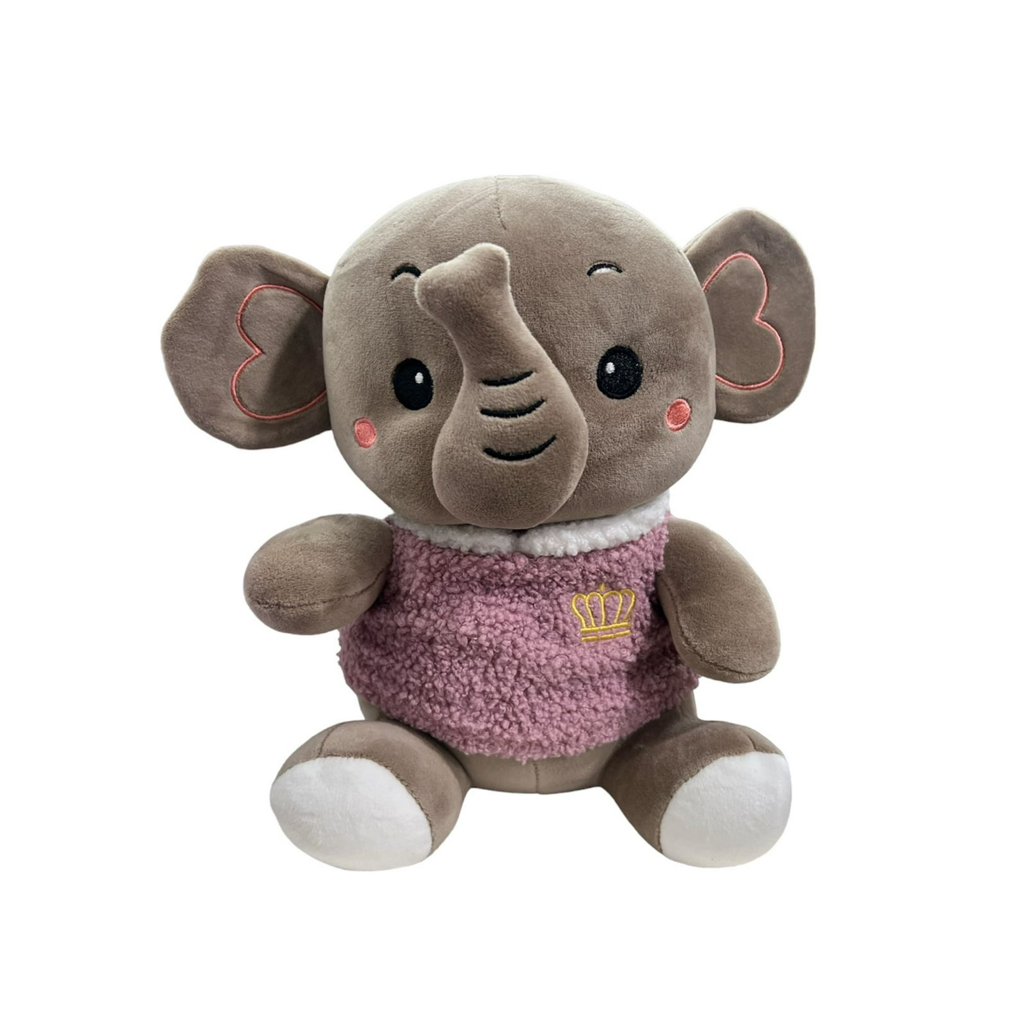Oem - Peluche De Elefante Suave Y Divertido Con Vestido